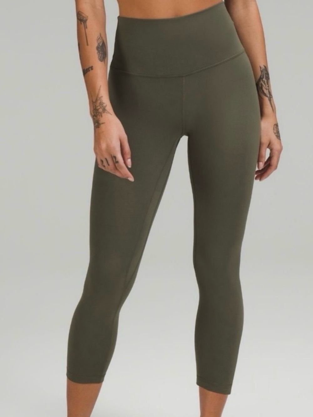 lululemon athletica Align 23” Olive Leggings